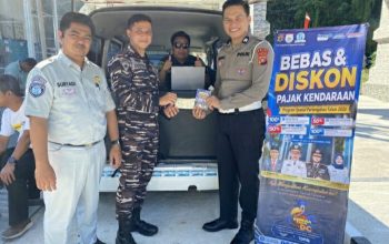 SAMSAT Keliling Hadir di Kampung Nelayan Sumare, Warga Nikmati Layanan Cepat Tanpa Harus ke Kantor