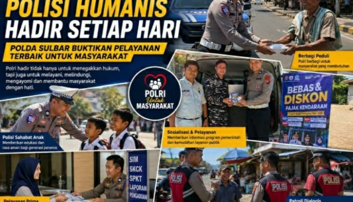 Polantas Karib Tebar Kepedulian, Polda Sulbar Hadirkan Wajah Humanis Polri di Tengah Masyarakat