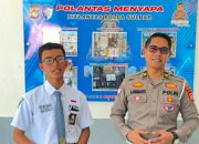 Ditlantas Polda Sulbar Hadirkan Mading Edukasi di SMAN 1 Mamuju, Cetak Pelopor Keselamatan Berlalu Lintas Sejak Dini