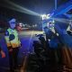 Polantas KARIB Polda Sulbar Intensifkan Patroli Blue Light, Hadirkan Rasa Aman hingga Larut Malam