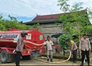 Polsek Baras Salurkan 5.000 Liter Air Bersih untuk Warga Terdampak Kekeringan di Pasangkayu