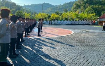 Polda Sulbar Siagakan 347 Personel Kompi Kerangka, Siap Respon Cepat Jaga Stabilitas Kamtibmas