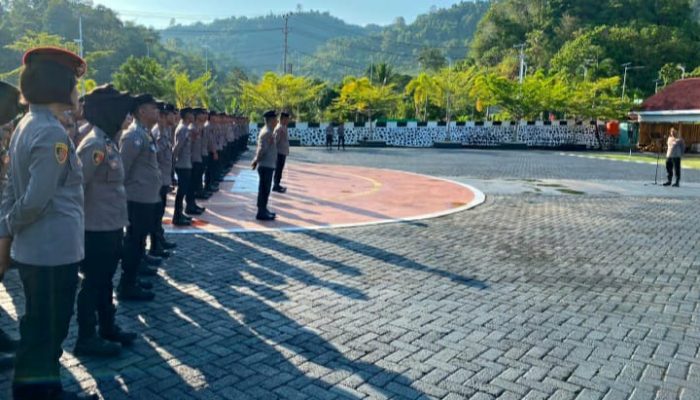 Polda Sulbar Siagakan 347 Personel Kompi Kerangka, Siap Respon Cepat Jaga Stabilitas Kamtibmas