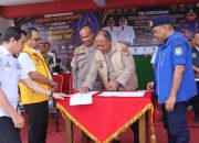 Perkuat Sinergi Penanganan Darurat, Polres Pasangkayu Hadiri Penandatanganan MoU dan Simulasi Terpadu SiGap65DamkarMat