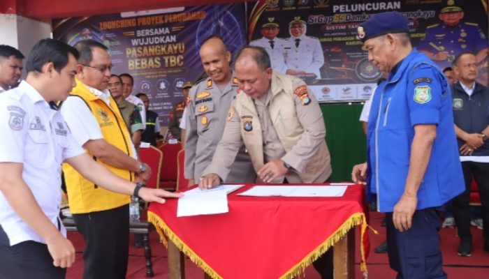 Perkuat Sinergi Penanganan Darurat, Polres Pasangkayu Hadiri Penandatanganan MoU dan Simulasi Terpadu SiGap65DamkarMat