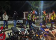 Delapan Motor Berknalpot Brong Ditindak Satlantas Pasangkayu