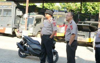 Kapolda dan Wakapolda Sulbar Tinjau Kesiapsiagaan Mako dengan Motor, Cek Langsung Kendaraan Taktis
