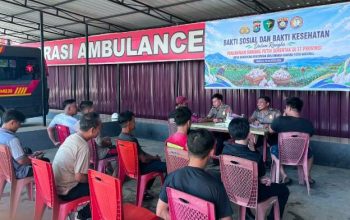 Bukan Sekadar Tanam Bawang Putih, Polri Hadirkan Layanan Kesehatan untuk Warga Mamuju