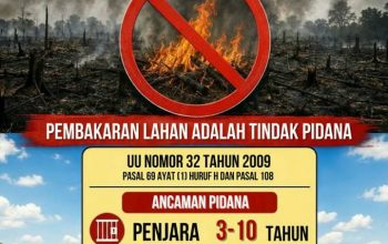 Polda Sulbar Ingatkan Warga: Buka Lahan dengan Membakar Bisa Berujung Pidana