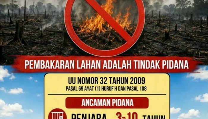 Polda Sulbar Ingatkan Warga: Buka Lahan dengan Membakar Bisa Berujung Pidana