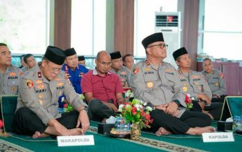 Maulid Nabi di Masjid Jabal Rahmah, Kapolda Sulbar Ajak Personel Teladani Akhlak Rasulullah
