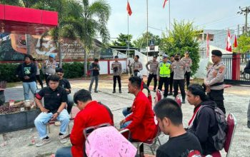 Pengamanan Humanis, Aspirasi Warga di Mamuju Berlangsung Kondusif