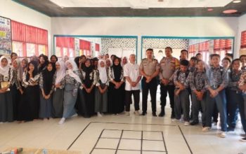 Sat Binmas Polres Pasangkayu Edukasi Pelajar, Cegah Kenakalan Remaja dan Bahaya Narkoba