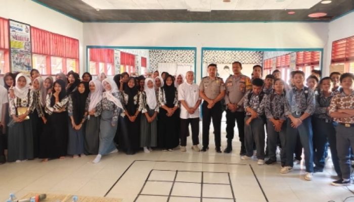 Sat Binmas Polres Pasangkayu Edukasi Pelajar, Cegah Kenakalan Remaja dan Bahaya Narkoba
