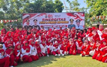 Polsek Sarudu Semarakkan HUT RI ke-81, Perkuat Sinergi Polisi dan Masyarakat