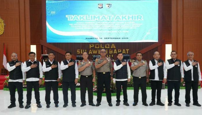Audit Kinerja Tuntas, Kapolda Sulbar Perintahkan Jajaran Tindaklanjuti Seluruh Rekomendasi