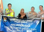 Jelang HUT Lantas ke-71, Ditlantas Polda Sulbar Sambangi Purnawirawan: Jasa Pendahulu Tak Pernah Dilupakan