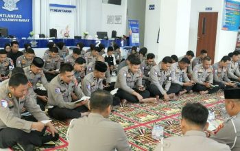 71 Tahun Polantas, Ditlantas Polda Sulbar Padukan Doa, Layanan Kesehatan dan Donor Darah