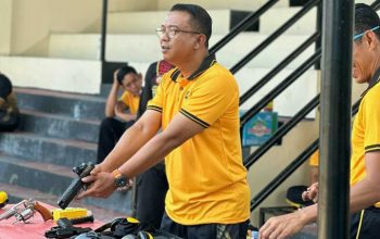 Latihan Menembak Digelar, Kapolres Pasangkayu Tekankan Disiplin dan Tanggung Jawab Senjata Api