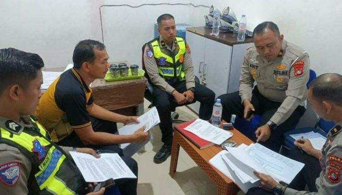 Subdit Gakkum Polda Sulbar Supervisi Penanganan Laka Lantas di Mateng, Perkara 2024 Dihentikan
