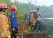 5 Hektare Lahan Terbakar di Tikke Raya, Polisi dan Warga Bergerak Cepat