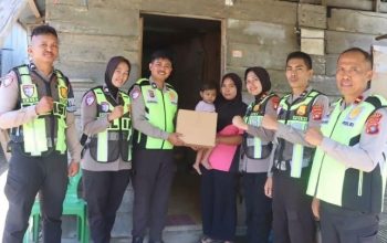 HUT Lantas ke-71, Sat Lantas Polres Pasangkayu Tebar Kepedulian