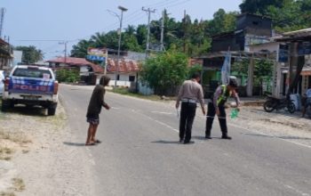 Dua Motor Tabrakan di Trans Sulawesi Baras, Dua Pengendara Luka-Luka