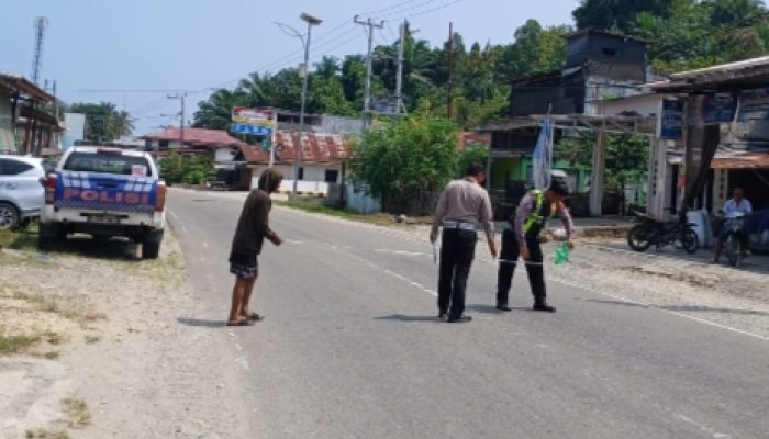 Dua Motor Tabrakan di Trans Sulawesi Baras, Dua Pengendara Luka-Luka