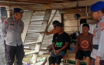 Polairud Sambangi Nelayan Pantai Labuang, Keamanan dan Kebersihan Laut Jadi Sorotan