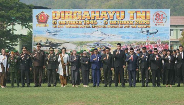 HUT ke-81 TNI, Wakapolda Sulbar Tegaskan Soliditas TNI-Polri Jaga Keutuhan NKRI