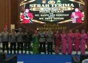 Haru di Serah Terima Ibu Asuh Polwan Polda Sulbar, Pesan Ny. Santi Bikin Tersentuh