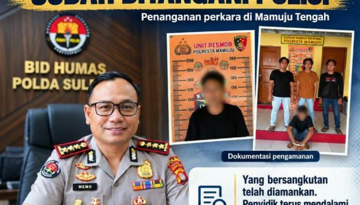 Viral! Polda Sulbar Amankan Pria dalam Kasus Dugaan Membawa Anak di Bawah Umur