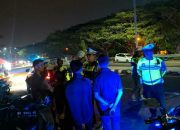 Polantas Mamuju Sisir Jalan Malam, Balap Liar hingga Parkir Liar Jadi Sasaran