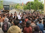 Demo AMS di Polda Sulbar Memanas, Dirreskrimum Janji Usut Tuntutan Mahasiswa