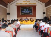 Polres Pasangkayu Gelar Pembinaan Mental, Tekankan Pentingnya Polisi Sehat Mental