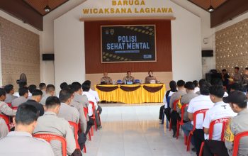 Polres Pasangkayu Gelar Pembinaan Mental, Tekankan Pentingnya Polisi Sehat Mental