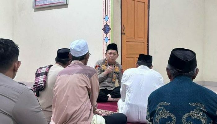 Kapolres Mateng Serap Keluhan Warga Saat Subuh