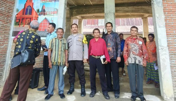 Minggu Kasih Polsek Baras, Jemaat Keluhkan BBM Mahal dan Narkoba