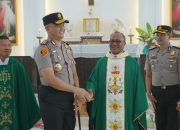 Kapolda Sulbar Minta Doa Jemaat Gereja Santa Maria