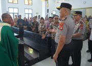 Awali Tugas di Sulbar, Kapolda Totok Suharyanto Sambangi Gereja Santa Maria