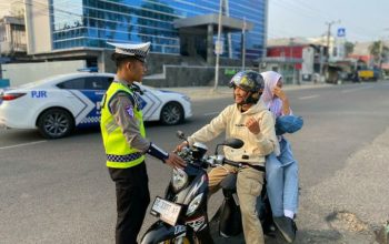 Teguran Cinta Polantas Polda Sulbar, Utamakan Keselamatan