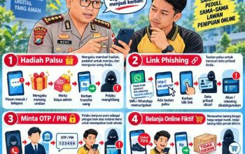 Waspada! Polda Sulbar Ungkap 4 Modus Penipuan Online