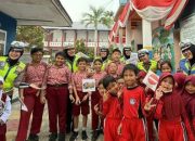 Polantas Sulbar Edukasi Siswa SD soal Keselamatan