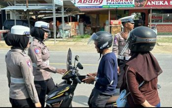 Polisi Sapa Pengendara, Operasi Patuh Marano Utamakan Keselamatan