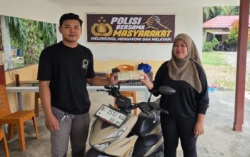 Dikira Dicuri, Motor Warga Sarudu Ternyata Tertinggal di Kios