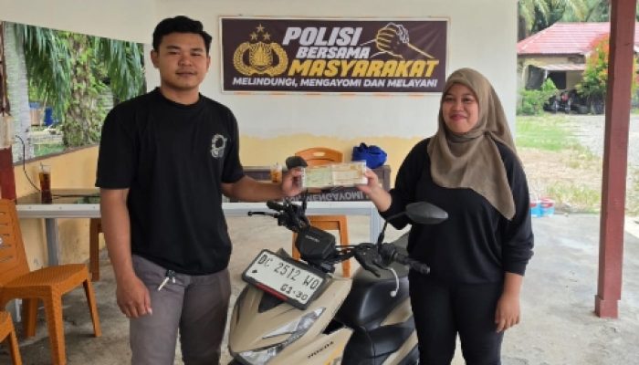 Dikira Dicuri, Motor Warga Sarudu Ternyata Tertinggal di Kios