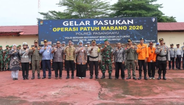 Operasi Patuh Marano 2026 Dimulai, Polres Pasangkayu Sasar Ketertiban Lalu Lintas